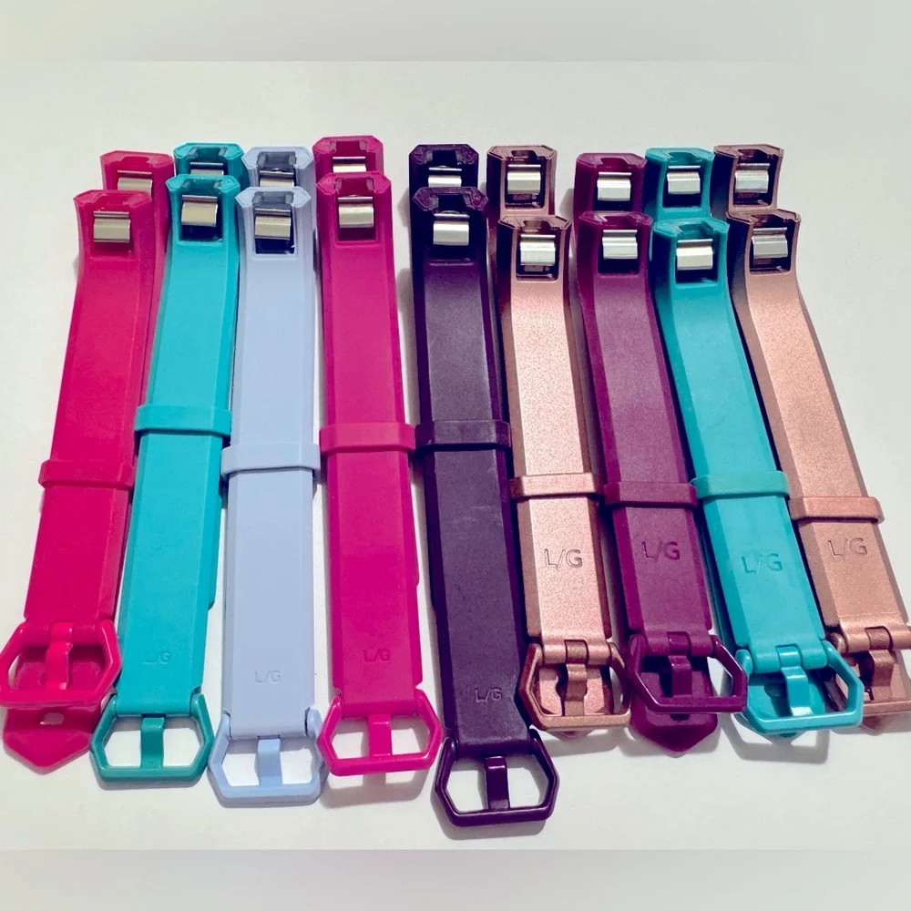 9 Fitbit Alta bands various colors. Size large. Compatable w/ only Fitbit Alta.